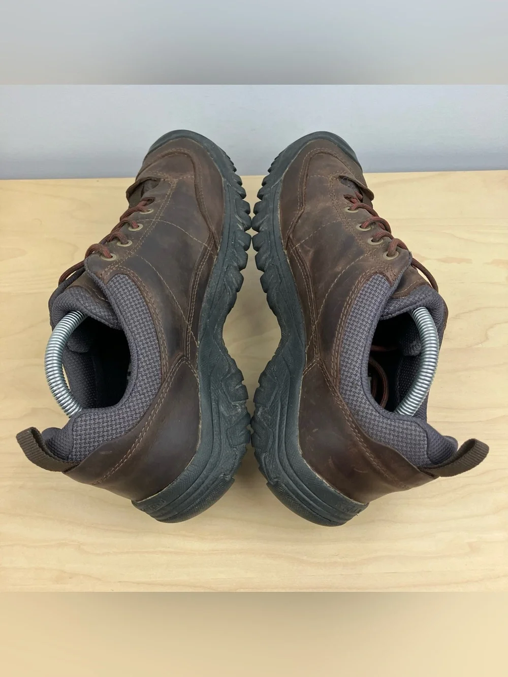 Keen Men’s Size 10.0 Targhee III Oxford Brown Leather Low Top Hiking Shoes